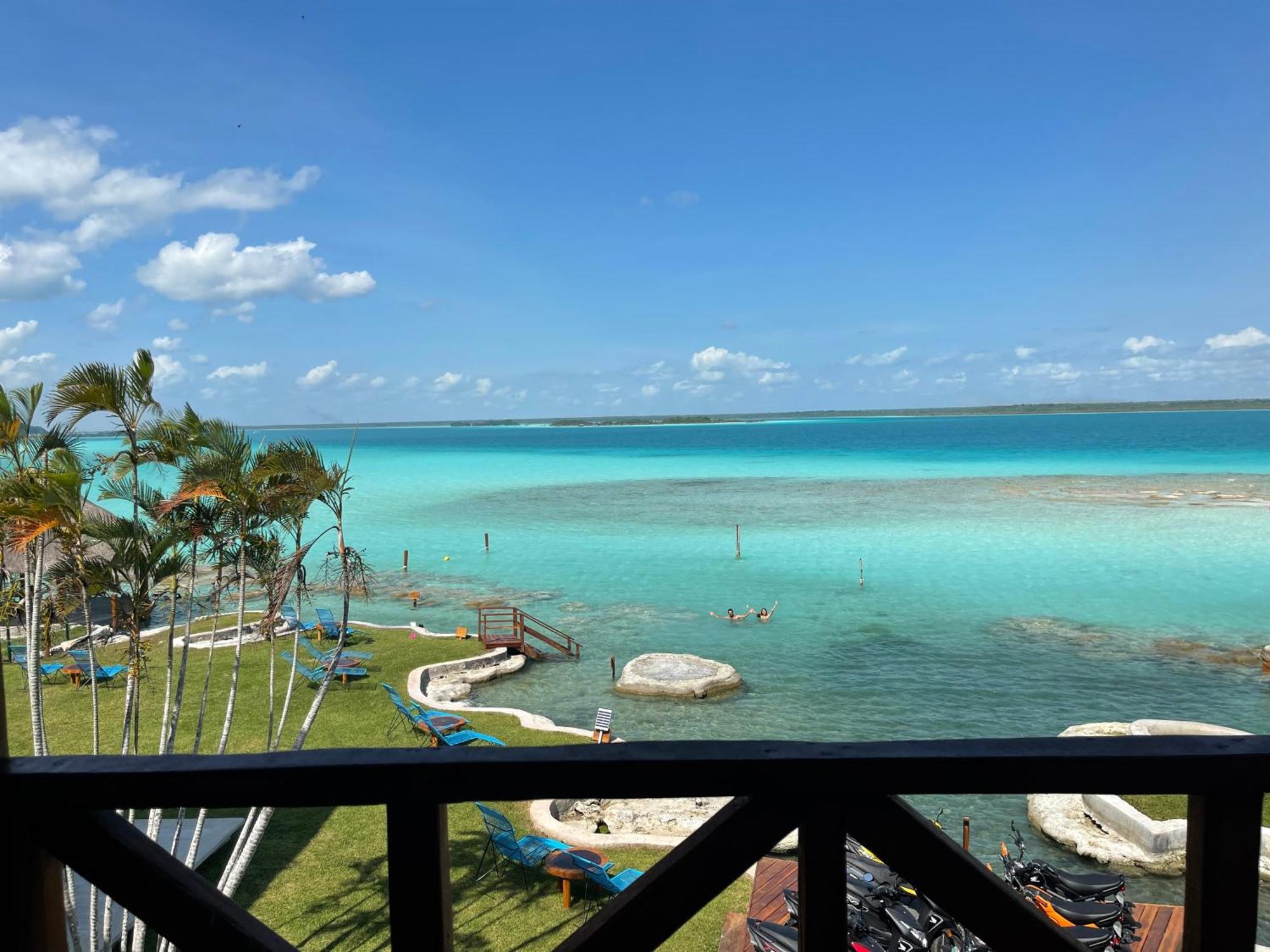 Blue Caribe Bacalar Front Lagoon Zewnętrze zdjęcie