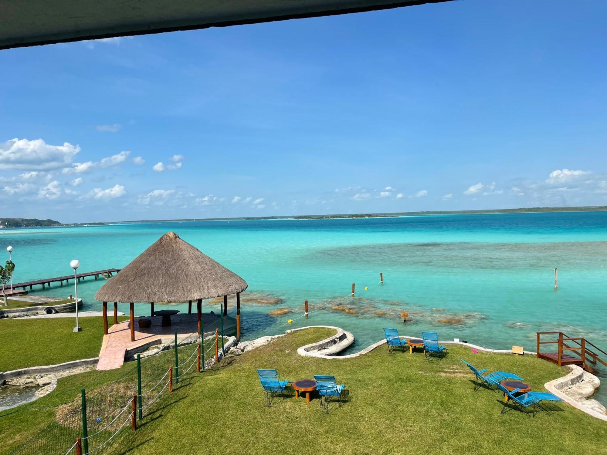 Blue Caribe Bacalar Front Lagoon Zewnętrze zdjęcie