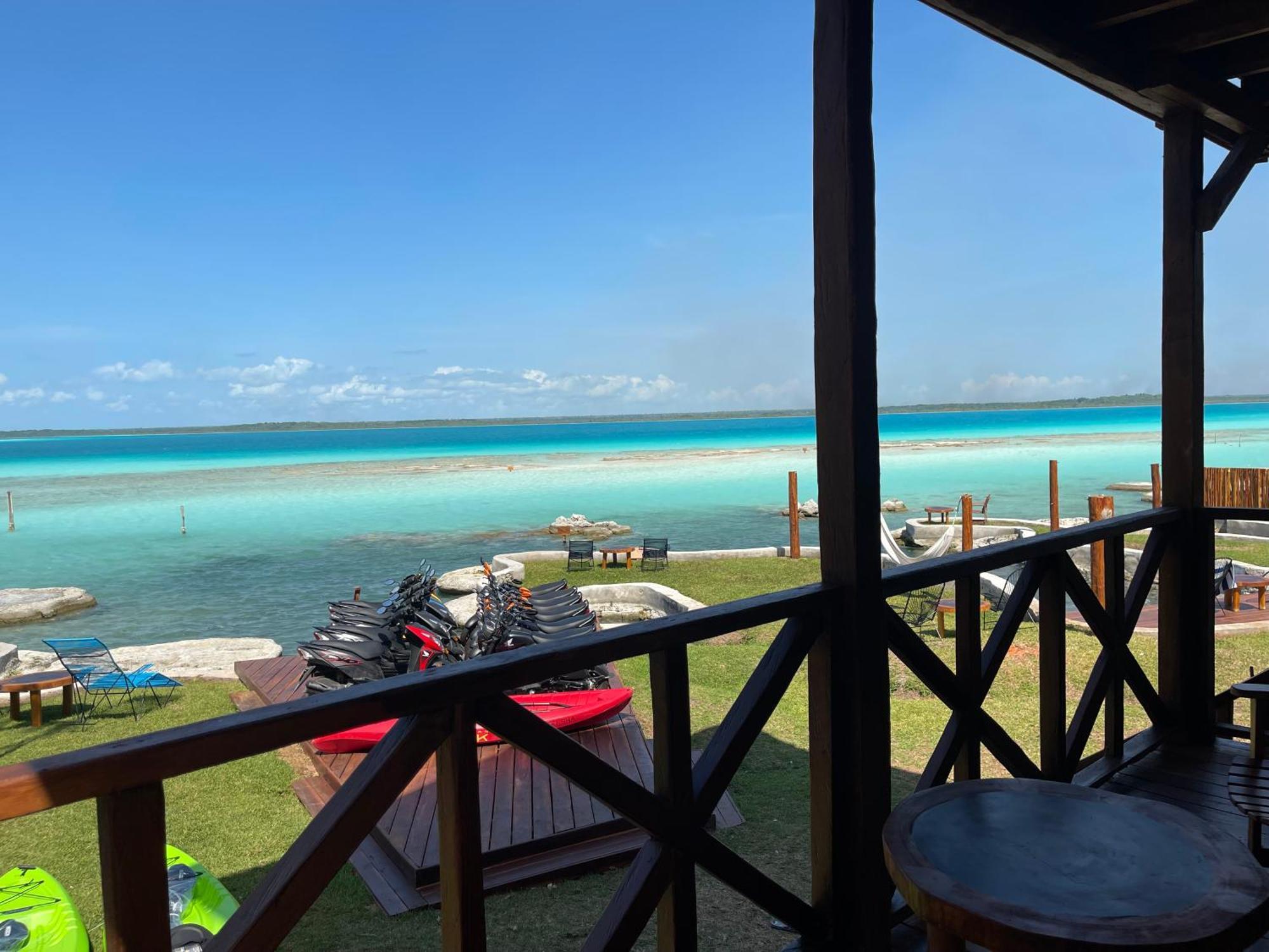 Blue Caribe Bacalar Front Lagoon Zewnętrze zdjęcie
