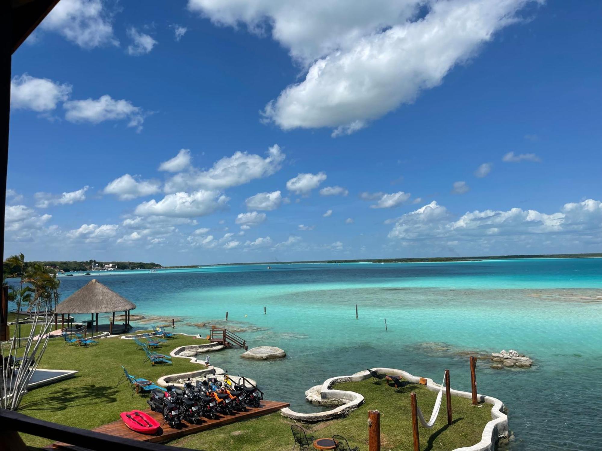 Blue Caribe Bacalar Front Lagoon Zewnętrze zdjęcie