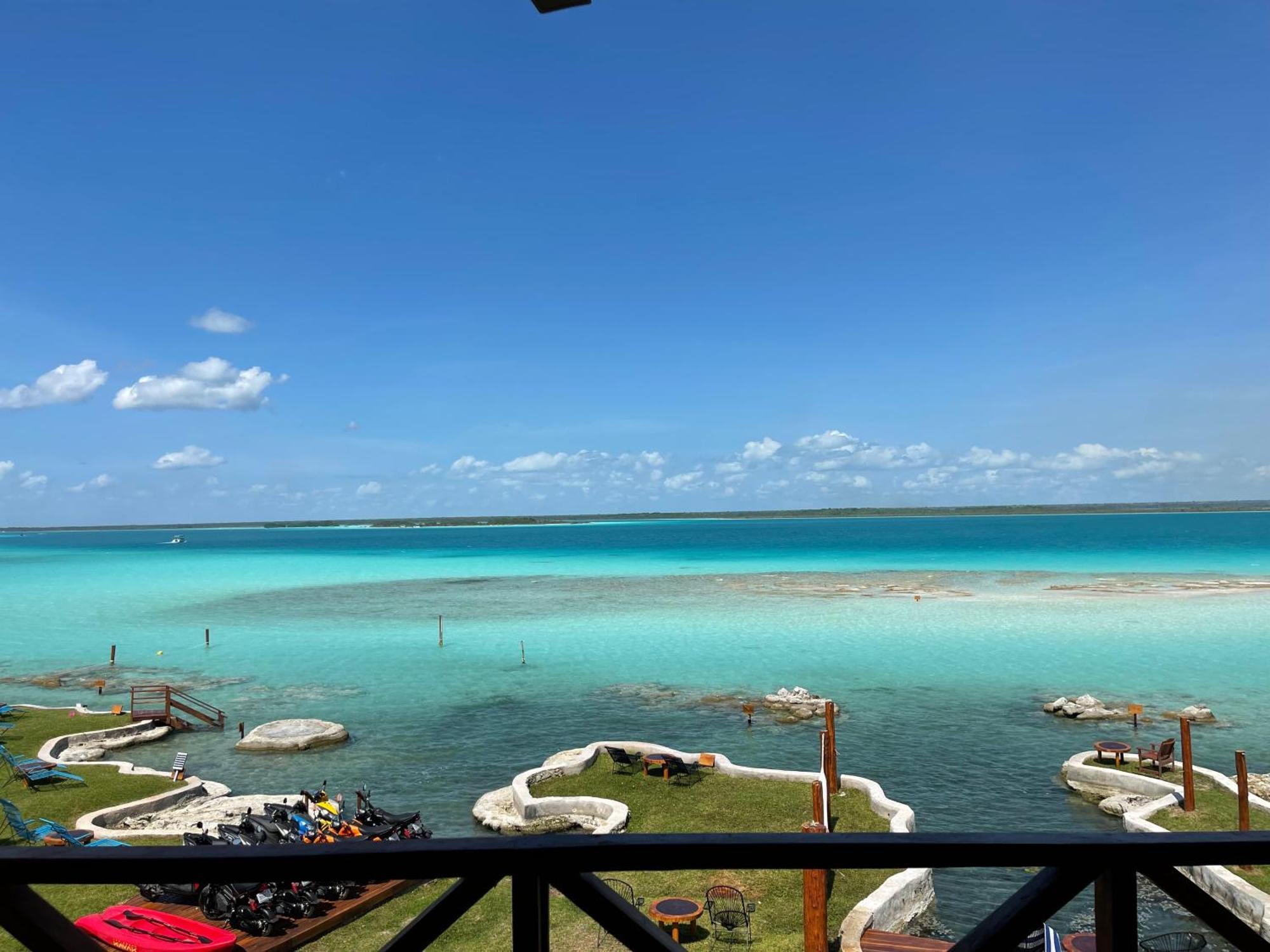 Blue Caribe Bacalar Front Lagoon Zewnętrze zdjęcie