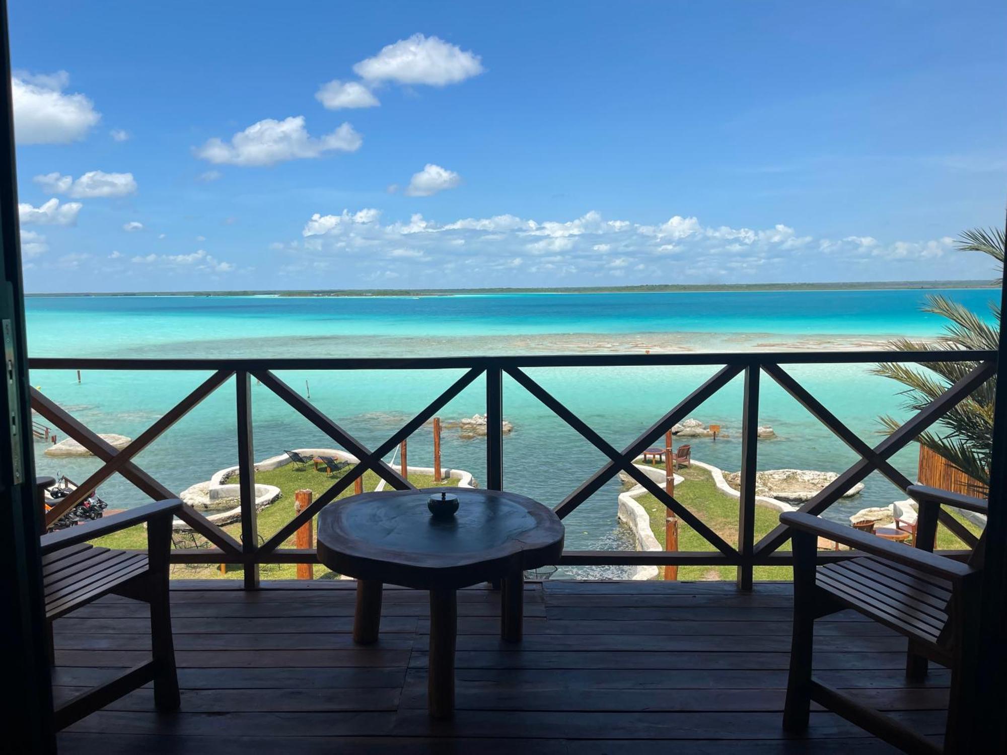 Blue Caribe Bacalar Front Lagoon Zewnętrze zdjęcie