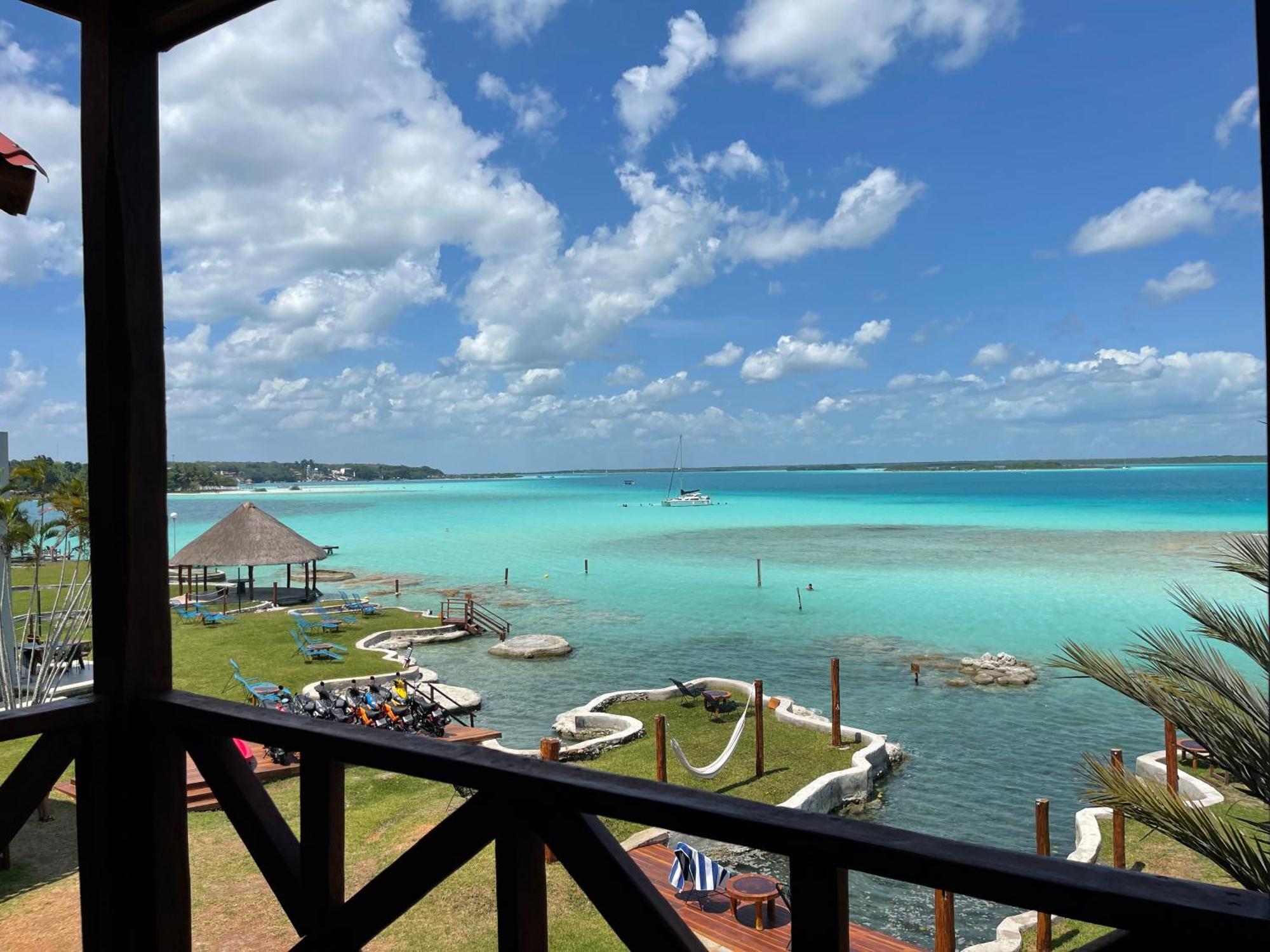 Blue Caribe Bacalar Front Lagoon Zewnętrze zdjęcie
