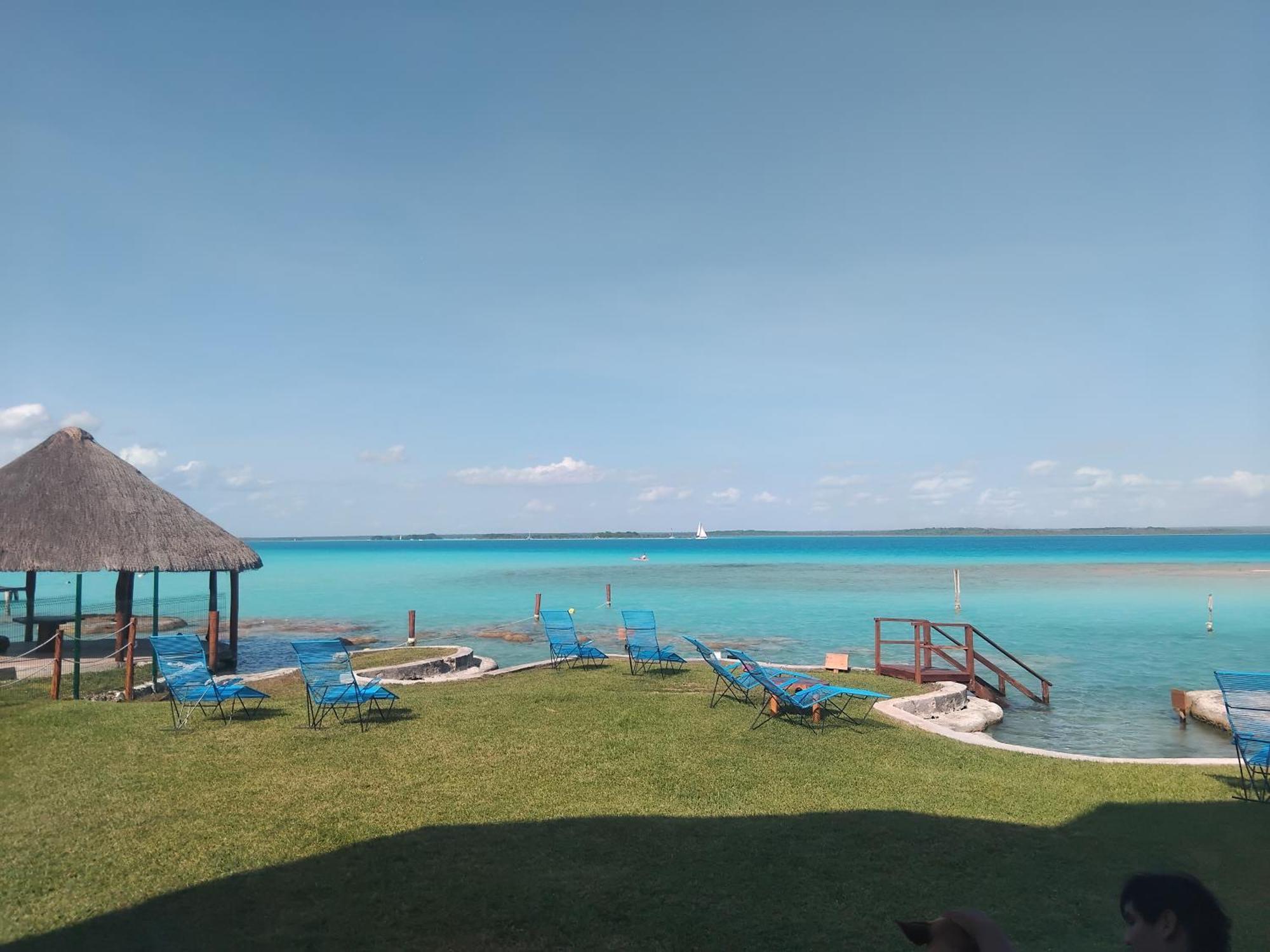 Blue Caribe Bacalar Front Lagoon Zewnętrze zdjęcie